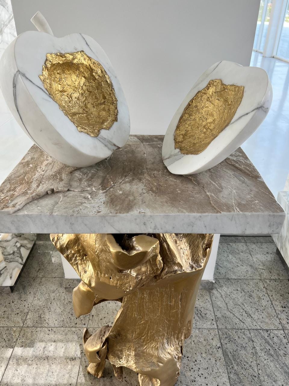A one of a kind natural stone piece